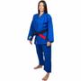 Imagem de Kimono Judo Trancado Leve - F300 Azul - Adulto - Haganah