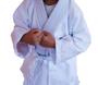 Imagem de Kimono reforçado com faixa branca judô jiu jitsu infantil branco