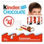 Imagem de Kinder Chocolate Ao Leite 4 Barrinhas FERRERO 50g