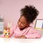 Imagem de Kindi Kids Perfumadas Irmãs Pawsome Royal Family - Pré-Escola 10" Play Doll: Tiara Sparkles, 6.5" Baby Kindi: Teenie Tiara, e Kindi Pet: Prince Purrfection