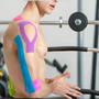 Imagem de Kinesio Tape Bandagem Fita Adesiva Elastica Cinesiologica Funcional Fitness Muscular Rolo Adesivo