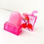 Imagem de Kip 3 lip gloss caixinha de suco vitamina E cheiro suave de frutinha
