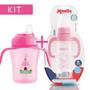 Imagem de Kit 01 Copo Treinamento de 240ml E 01 Mamadeira de 240ml com Alça