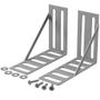 Imagem de Kit 01 Par Frame Suporte Adaptador de Cabeceira Cama Box com Parafusos - Abmaza