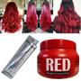 Imagem de Kit 01 Tinta Vermelho 66.66 e Mascara Red 250g Mairibel