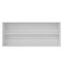 Imagem de Kit 02 Armários de Cozinha Aéreo Andréia 120cm 3 Portas Branco - Desk Design