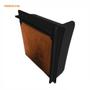 Imagem de Kit 02 Arranhadores Cama Box Pet Gato Premium MDF Preto Veludo Terracota - Desk Design