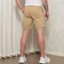 Imagem de kit 02 Bermudas Jogger Sarja Curta Masculina 