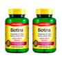 Imagem de Kit 02 Biotina Cabelo Unhas Vitaminas + Acido Fólico 60 Caps