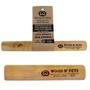 Imagem de Kit 02 Brinquedo Mordedor Natural Para Cachorro Wood N Pets Madeira de Roer Pequeno - 12cm
