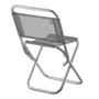 Imagem de Kit 02 cadeira pescador dobrável de alumínio cinza