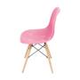 Imagem de Kit 02 Cadeiras De Jantar Eames Colmeia Rosa