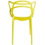 Imagem de Kit 02 Cadeiras Decorativas Para Sala de Jantar Amsterdam Amarelo - Lyam Decor