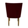 Imagem de Kit 02 Cadeiras Para Sala De Jantar Tóquio Pés palito Suede Marsala - D'Classe Decor