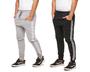 Imagem de Kit 02 calças de moletom masculina saruel skinny sport luxo