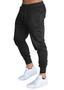 Imagem de Kit 02 calças moletom masculina jogger slim fit básica lisa