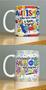 Kit 02 Caneca Porcelana Frase Autismo Enquanto Existir Amor Não Haverá Diferenças - Villa Caneca Imagem de Kit 02 Caneca Porcelana Frase Autismo Enquanto Existir Amor Não Haverá Diferenças