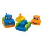 Imagem de Kit 02 Carrinhos Monta Desmonta Brinquedo Sensorial Infantil