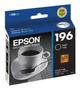 Imagem de Kit 02 Cartucho Tinta Original Epson 196 T196 Preto Amarelo