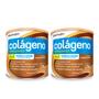 Imagem de Kit 02 Colágeno Hidrolisado Lata 250G Cappuccino Maxinutri