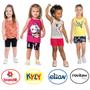 Imagem de Kit 02 Conjuntos Calor Menina Infantil/Juvenil Kyly, Brandili, Elian E Rovitex - Roupas Verão   