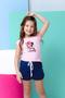 Imagem de Kit 02 conjuntos infantil moda blogueirinha roupa infantil