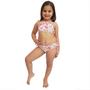 Imagem de Kit 02 Cropped Top Infantil frente única sem bojo