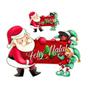 Imagem de Kit 02 Enfeite Painel Mural Feliz Natal 60x39cm e 24x16cm