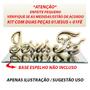 Imagem de Kit 02 Enfeites Mesa Letra Palavra Decorativa Jesus Fé Cromado Brilhante Porcelana Decoração Sala Quarto Rack Estante