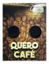 Imagem de Kit 02 Esteiras Bandeja para Braço Sofá com Porta Copo Quero Café ET019