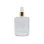 Imagem de Kit 02 Frascos Vidro Perfume 100ml Cristal C/ Válvula Spray Luxo