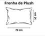 Imagem de Kit 02 Fronhas de Plush Flannel Mantinha Coração Para Travesseiro  Qualidade Premium