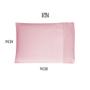 Imagem de Kit 02 Fronhas Mini 20x30cm Bebê Malha 100% Algodão Rosa Arrumadinho Enxovais