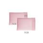 Imagem de Kit 02 Fronhas Mini 20x30cm Bebê Malha 100% Algodão Rosa Arrumadinho Enxovais