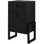 Imagem de Kit 02 Gaveteiros Office Work F01 02 Gavetas Preto - Lyam Decor