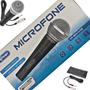 Imagem de KIT 02 Microfone Profissional Com Fio 5 Metros + Bag + Suporte Xlr Knup Kpm-0014