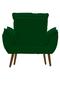 Imagem de Kit 02 Poltrona Opala Decorativa para Sala, Escritorio, Salão,  Recepção, Clinica suede verde-Pandora Decor 