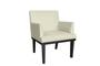 Imagem de Kit 02 Poltronas Cadeira Vitoria Base Madeira Suede Bege - Fm