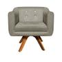 Imagem de Kit 02 poltronas giratoria julia suede b