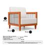 Imagem de Kit 02 Poltronas Varanda Samoa Madeira Maciça com Cordas Náutica Linho Natural - Desk Design