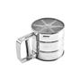 Imagem de Kit 02 Polvilhadores Peneira Caneca Com Gatilho Manual Aço Inox
