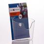 Imagem de Kit 02 Porta Bucha Suporte De Pia Com Ventosa Escorredor Cod. 1250 - Paramount Plásticos