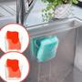 Imagem de Kit 02 Porta Bucha Suporte De Pia Com Ventosa Escorredor Cod. 1250 - Paramount Plásticos