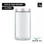 Imagem de Kit 02 Pote 1,6L Recipiente Vidro Redondo Invicta Branco