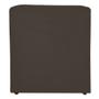 Imagem de Kit 02 Puff Decorativo Dado Quadrado Suede Marrom