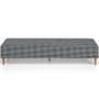 Imagem de Kit 02 Puffs Decorativo Sala de Estar Bali W01 Pés Palito 170x60cm Pied Poule - Lyam Decor