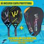 Imagem de Kit 02 Raquetes Beach Tennis 100% Carbono 3k Profissional