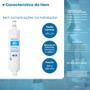 Imagem de Kit 02 Refil Compatível Com Filtro Purificador de Água Consul Acqua CS Com Tripla Filtração Acquabios