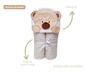 Imagem de Kit 02-toalhas de banho bebe felpuda com capuz-enxoval