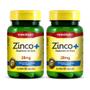 Imagem de Kit 02 Zinco+ 28mg com 60 Capsulas Maxinutri